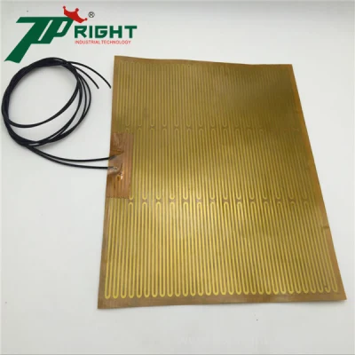 길이 304mm, 고품질 Kapton Polyimide Pi 필름 전기 히터